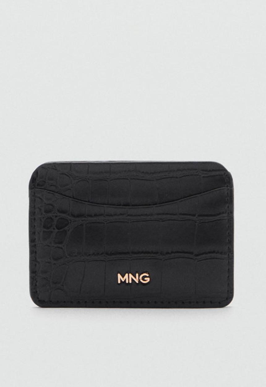 MANGO - Card holder leanor - black