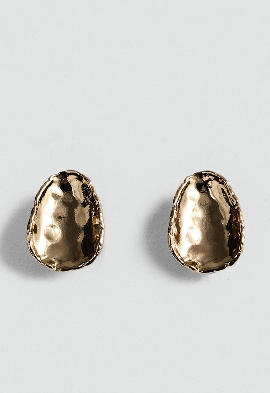 MANGO - Earrings cala - gold