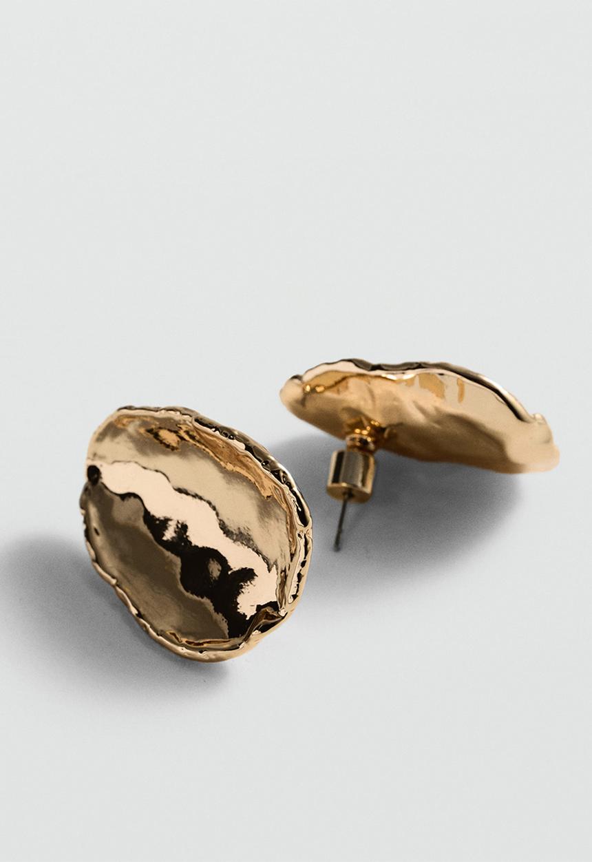 MANGO - Earrings cala - gold