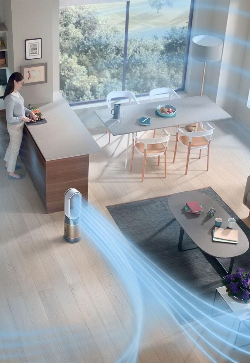 dyson - HP09 Hot & Cool Formaldehyde - White & Gold 
