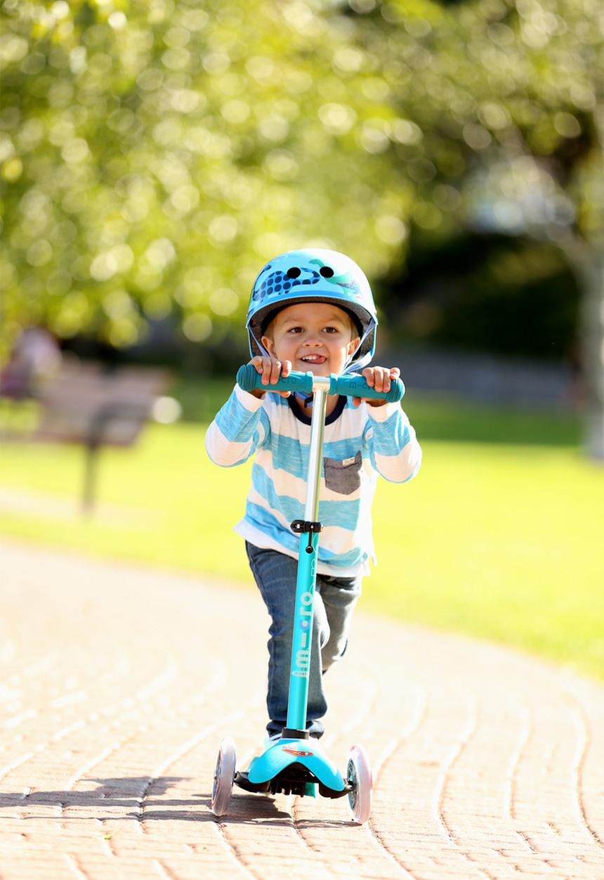MICRO - Mini deluxe scooter - aqua