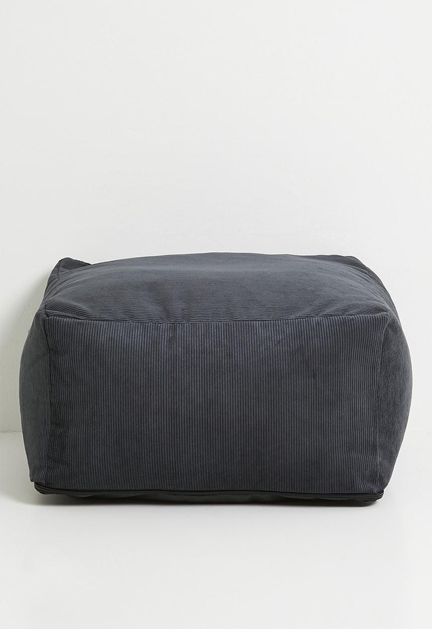Sixth Floor - Gondor ottoman-Liquorice