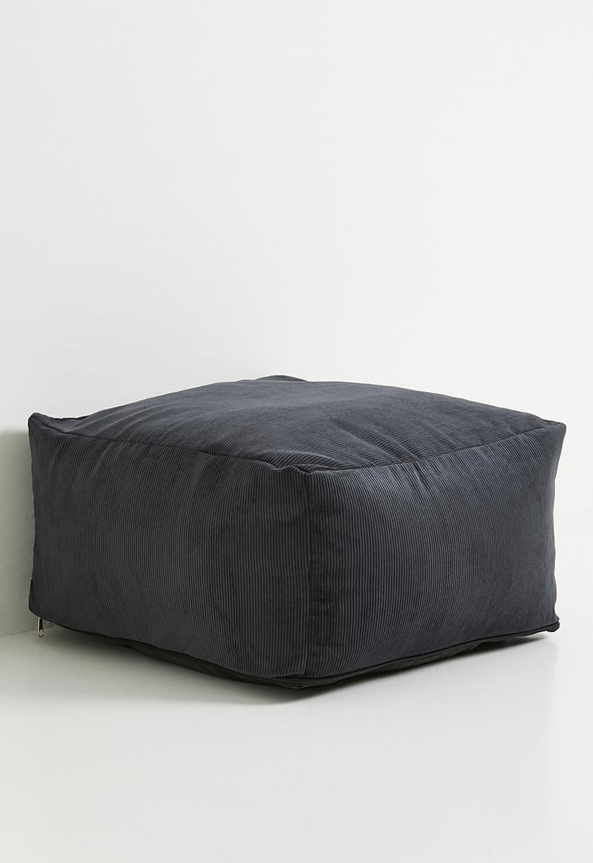 Sixth Floor - Gondor ottoman-Liquorice