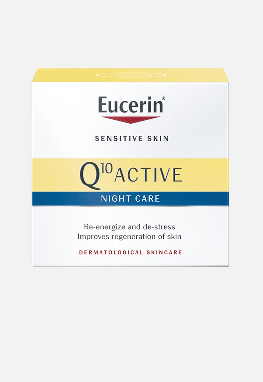 Eucerin - Q10 Active Face Night Cream, Anti-Wrinkle, for Dry Skin, 50ml