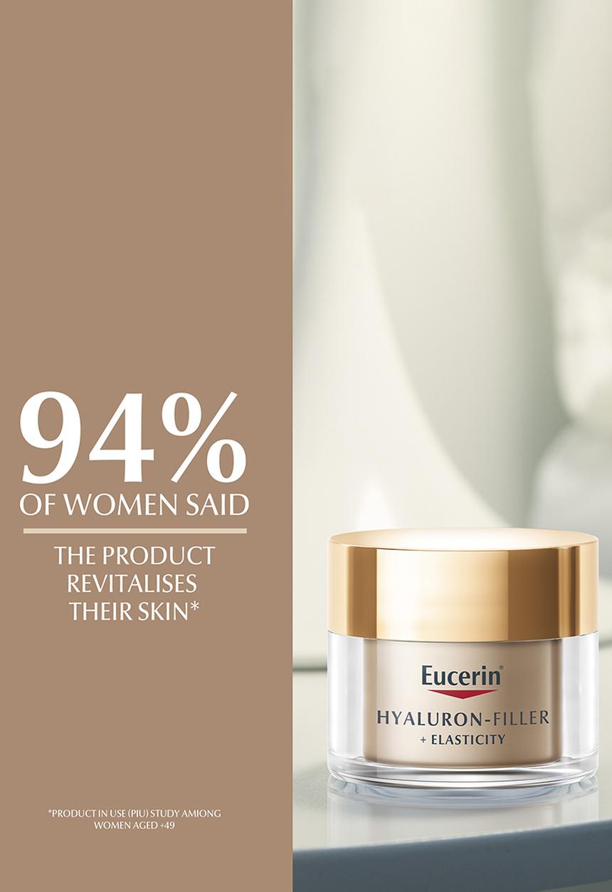 Eucerin - Hyaluron Filler + Elasticity Anti-Age Face Night Cream, 50ml
