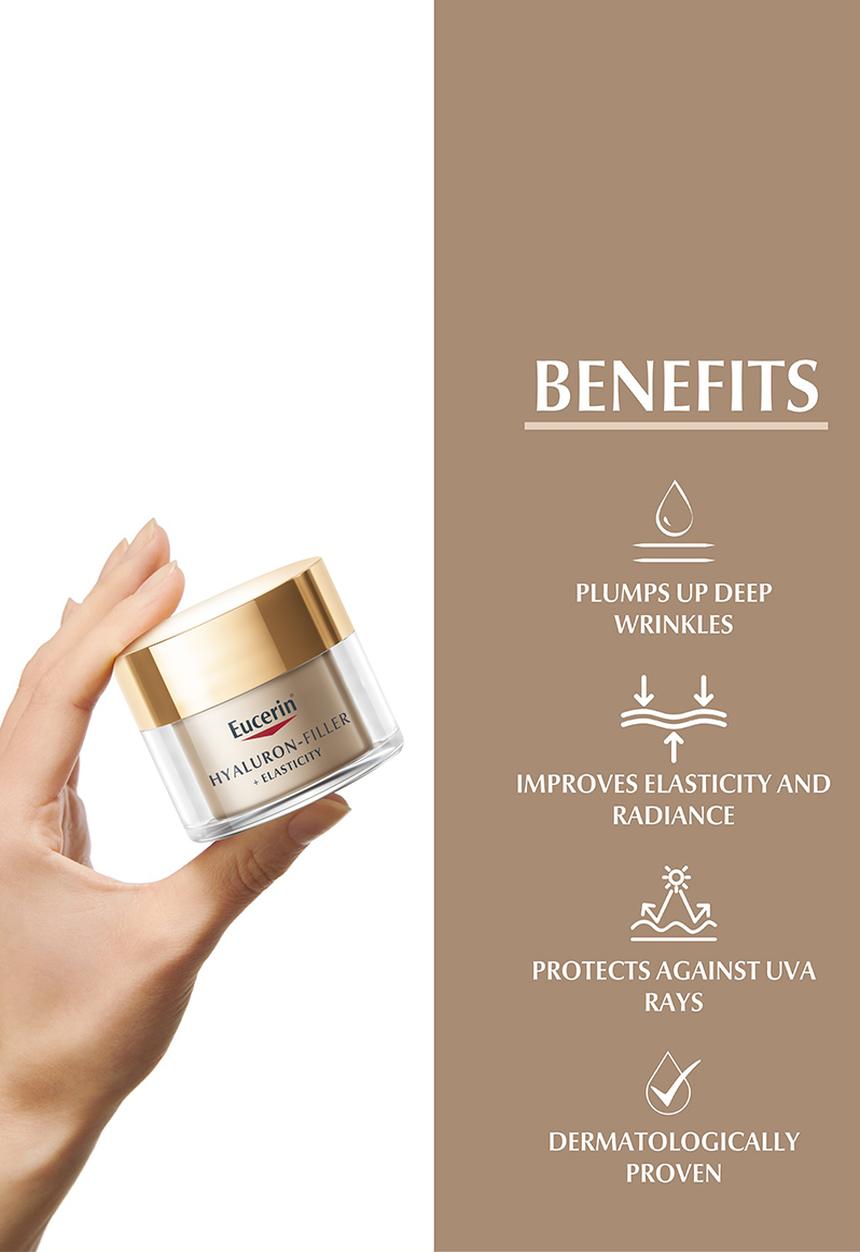 Eucerin - Hyaluron Filler + Elasticity Anti-Age Face Night Cream, 50ml