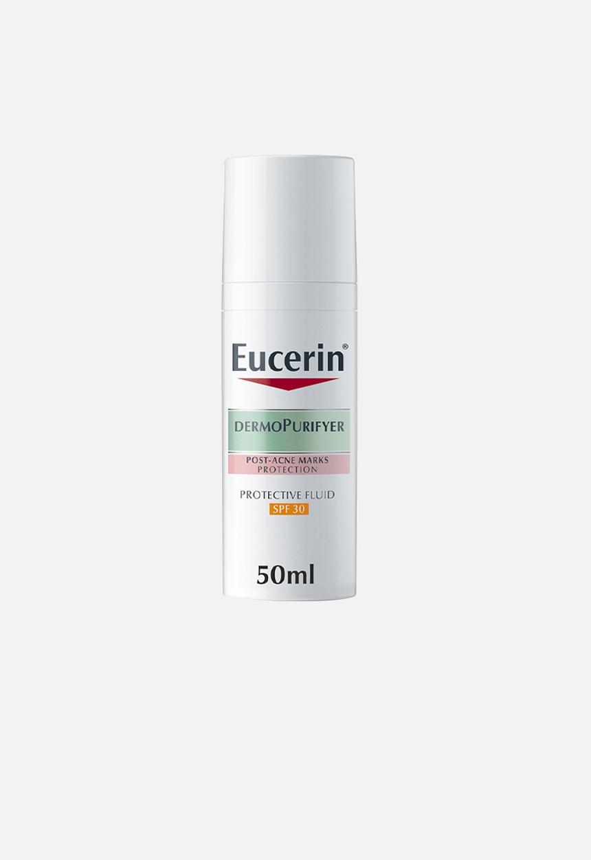 Eucerin - DermoPurifyer Oil Control Protective Fluid, Post-Acne Marks, SPF 30, 50ml