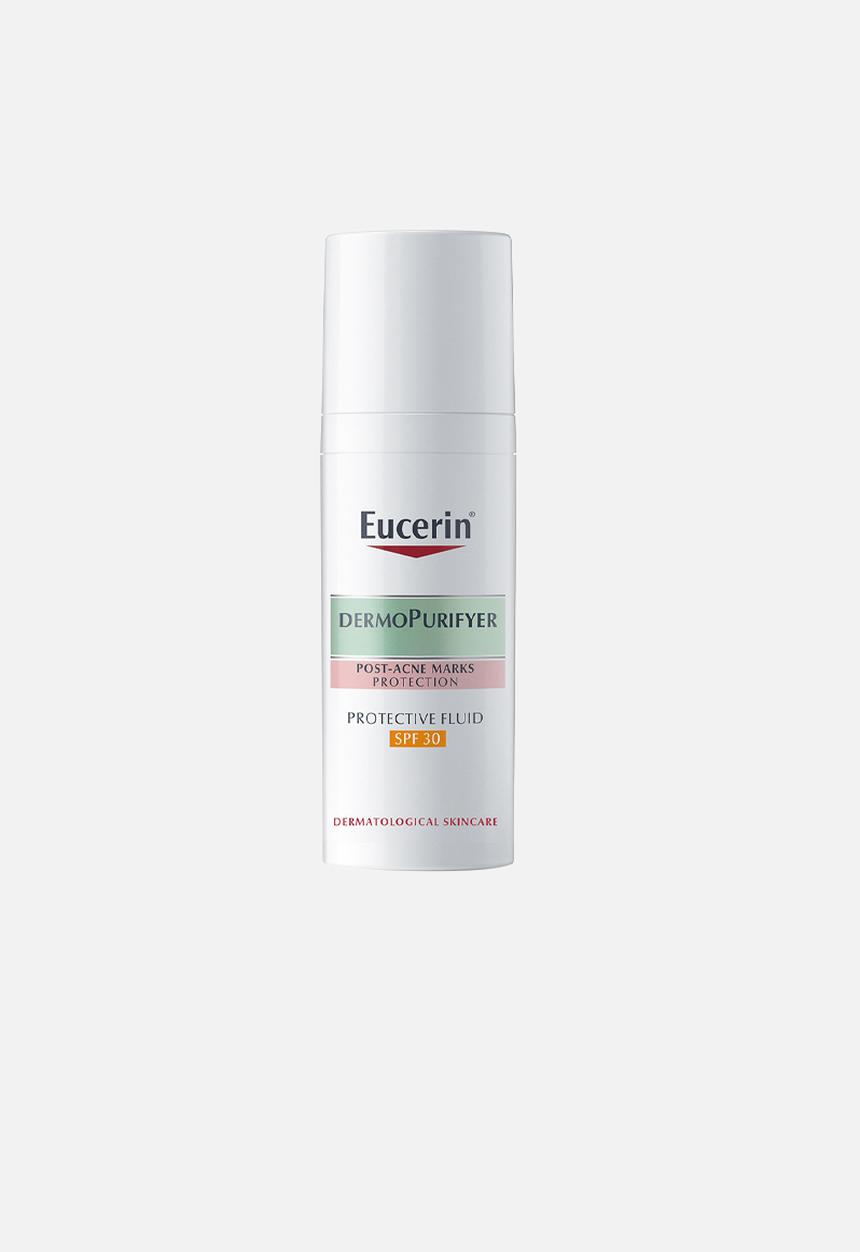 Eucerin - DermoPurifyer Oil Control Protective Fluid, Post-Acne Marks, SPF 30, 50ml