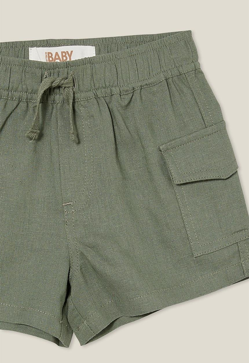 Cotton On - Jerry relaxed cargo short - swag green