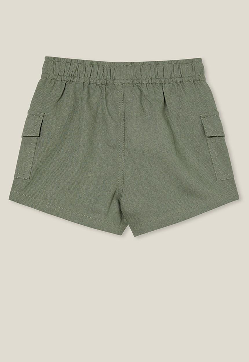 Cotton On - Jerry relaxed cargo short - swag green