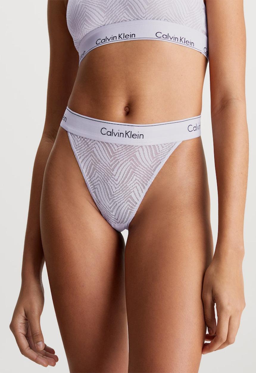 Calvin Klein - String thong - lavender blue