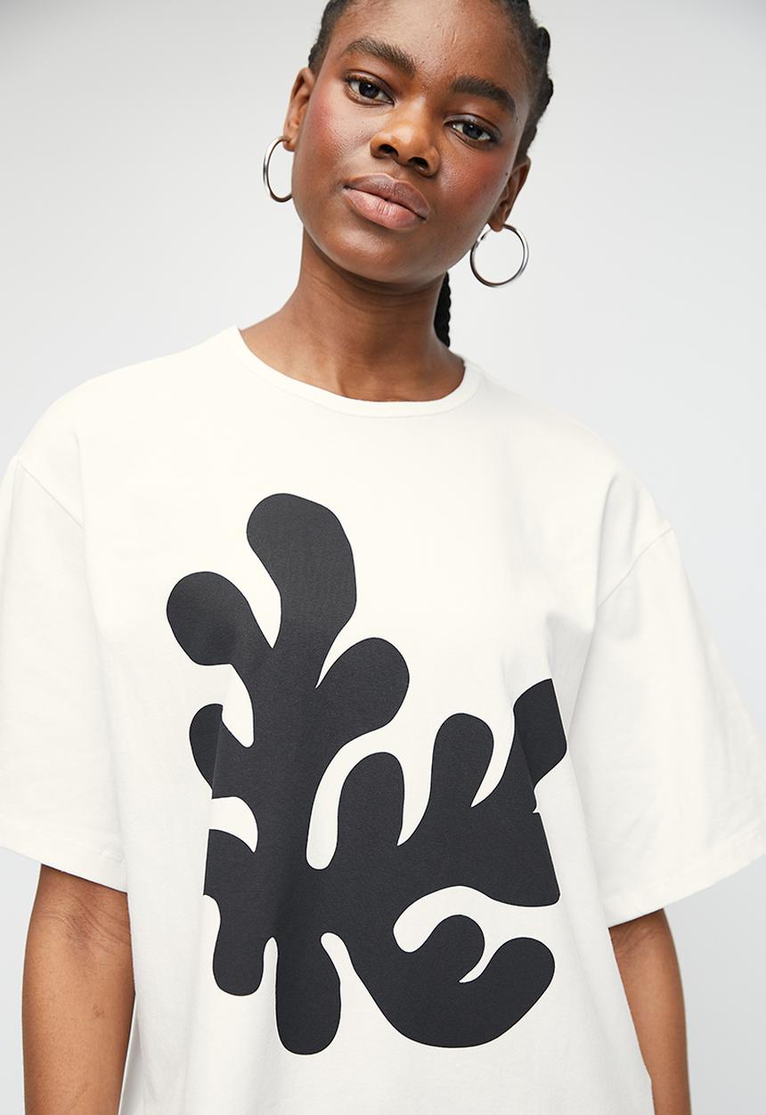 Me&B - Printed Tee - Monoseaweed