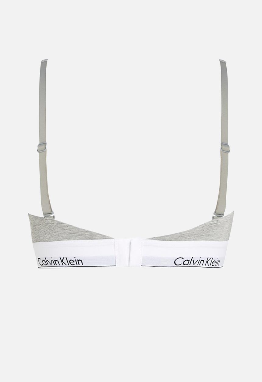 Calvin Klein - Light lined bralette - grey heather