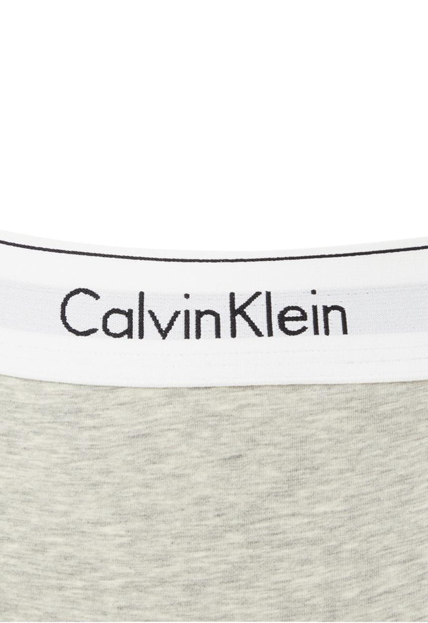 Calvin Klein - String thong - grey heather