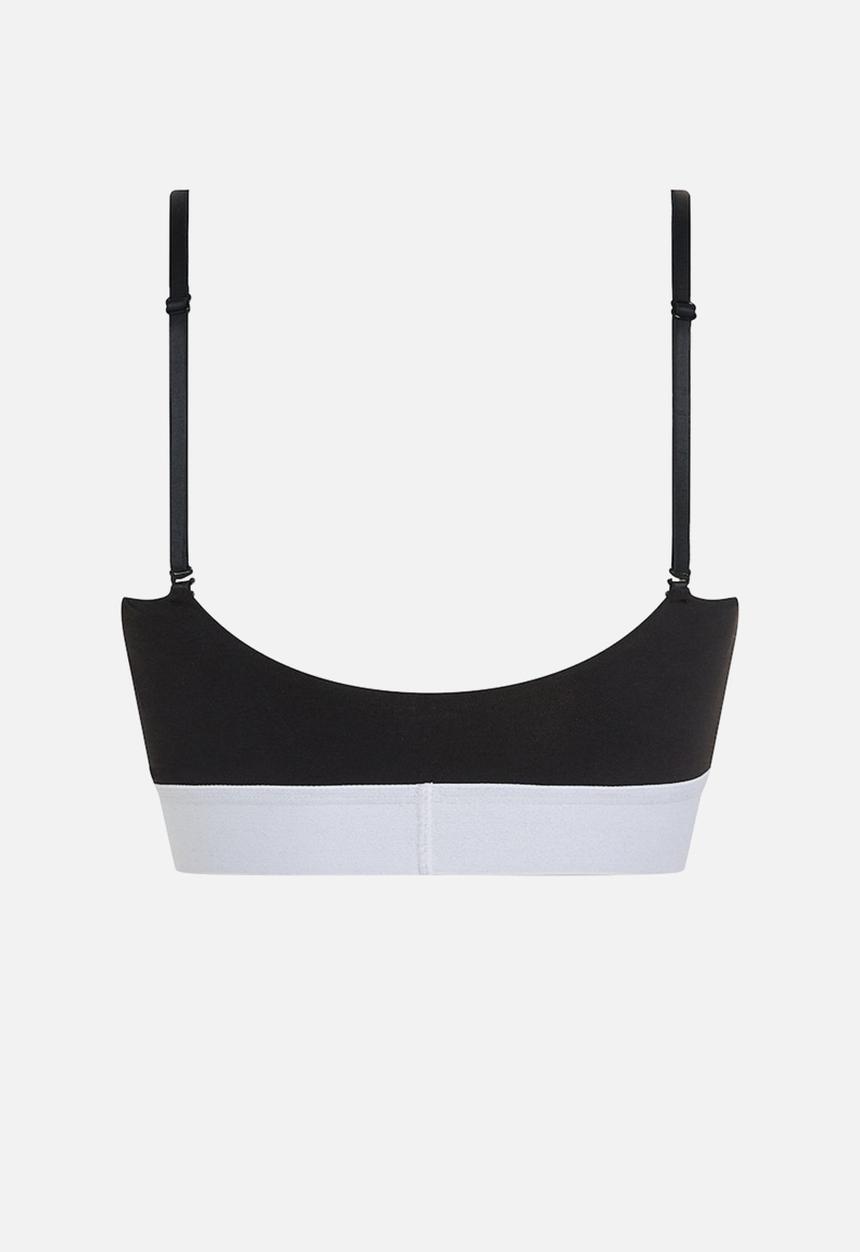 Calvin Klein - Light lined bralette - black