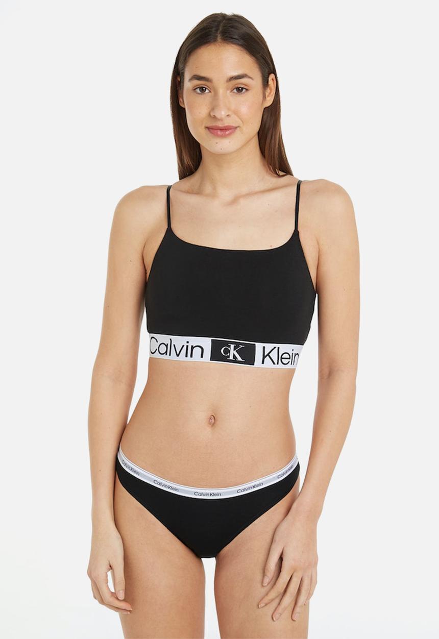 Calvin Klein - Light lined bralette - black