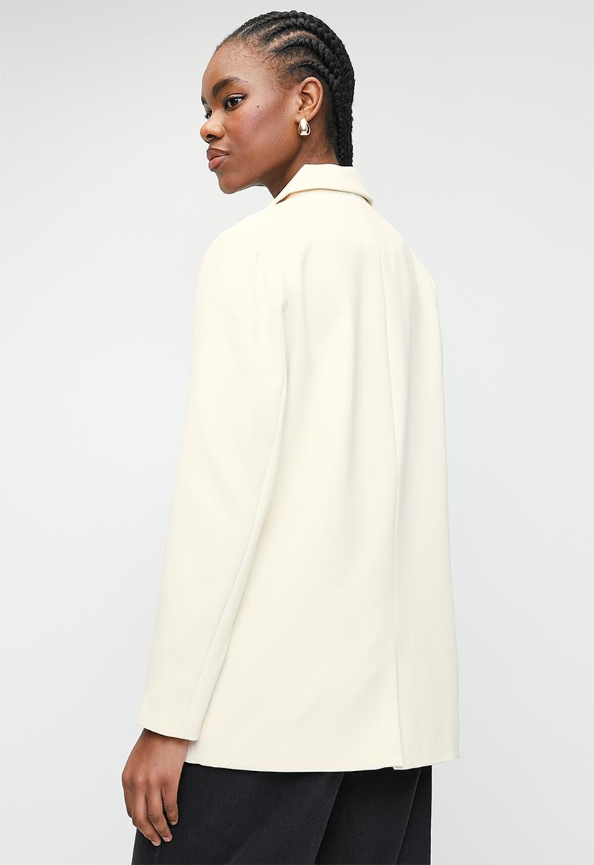 Superbalist - Double breasted blazer - ecru