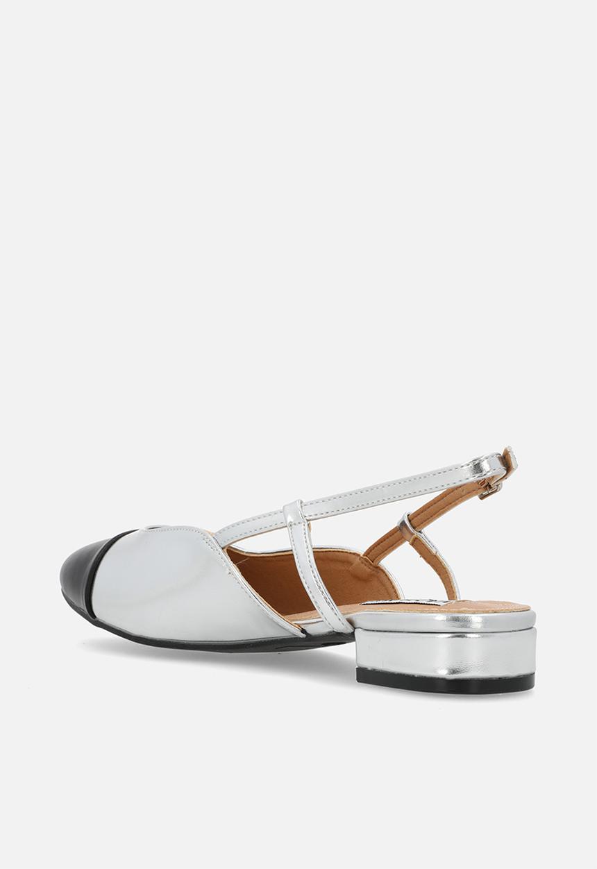 Madison® - Bluma pump flat - black & silver