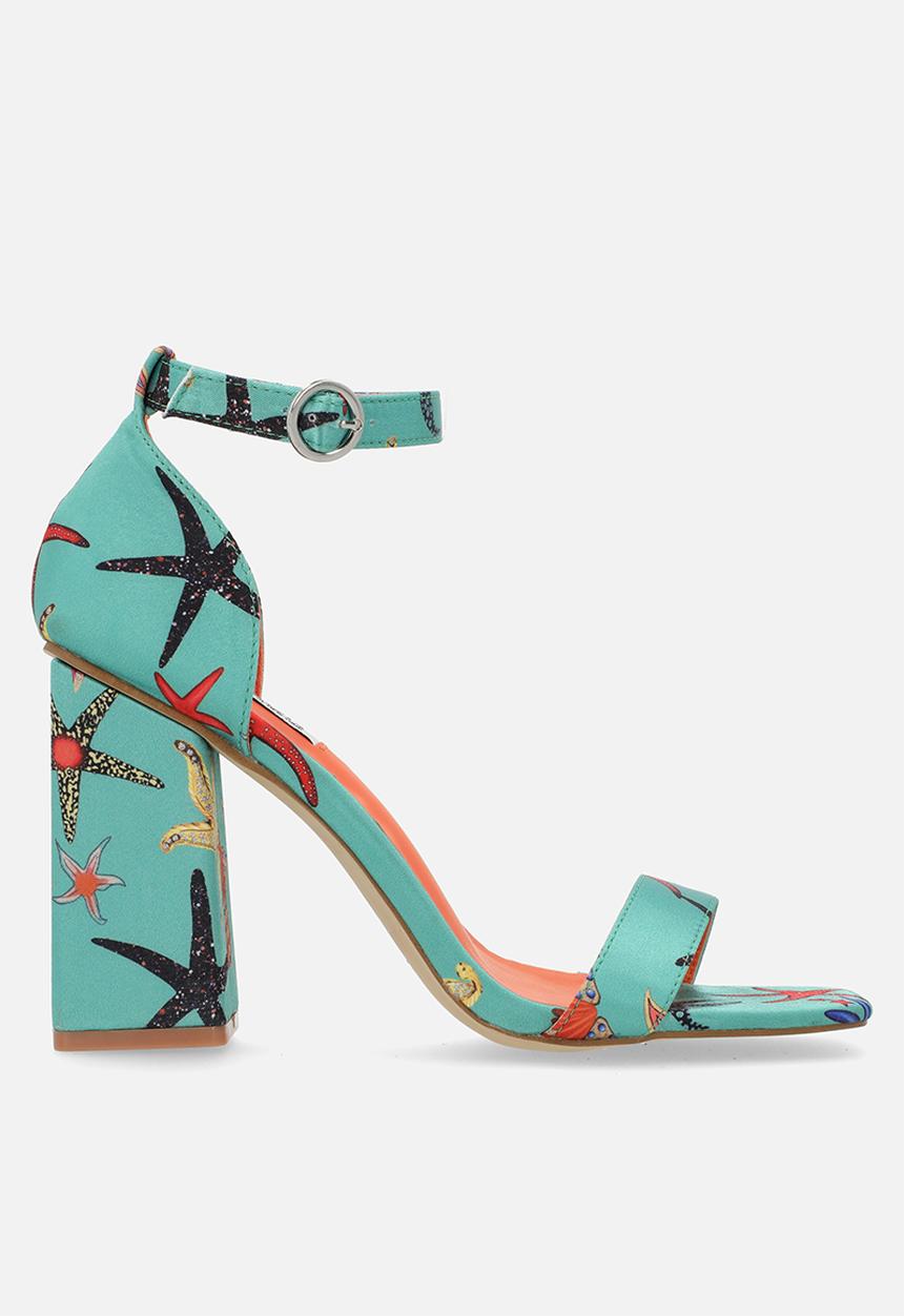 Madison® - Galaxy block heel - green & orange 