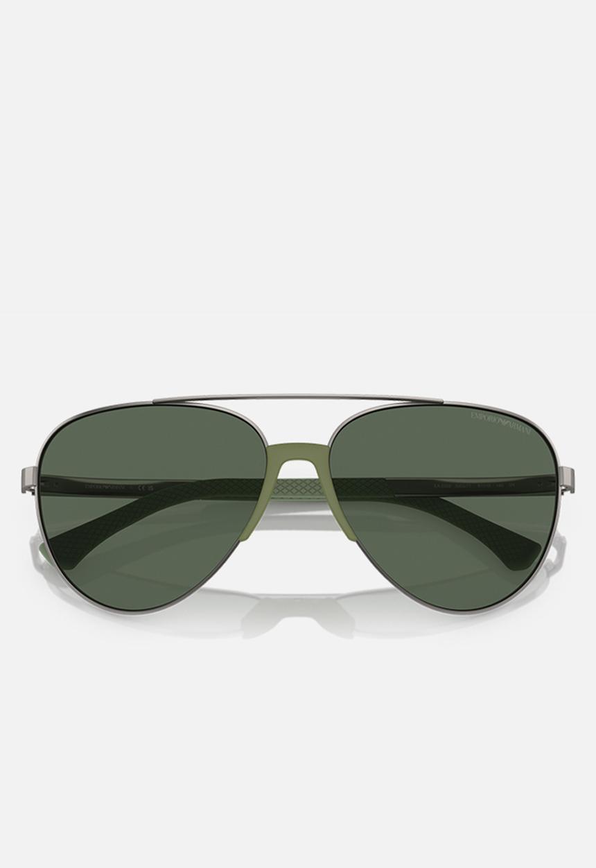 Emporio Armani - Emporio armani sunglasses 0ea2059 300371 - dark green