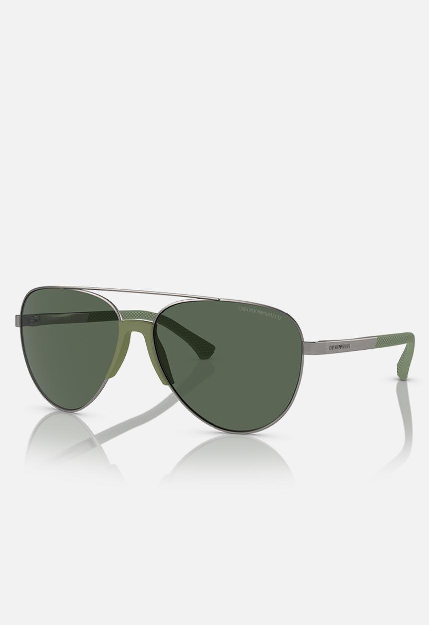 Emporio Armani - Emporio armani sunglasses 0ea2059 300371 - dark green