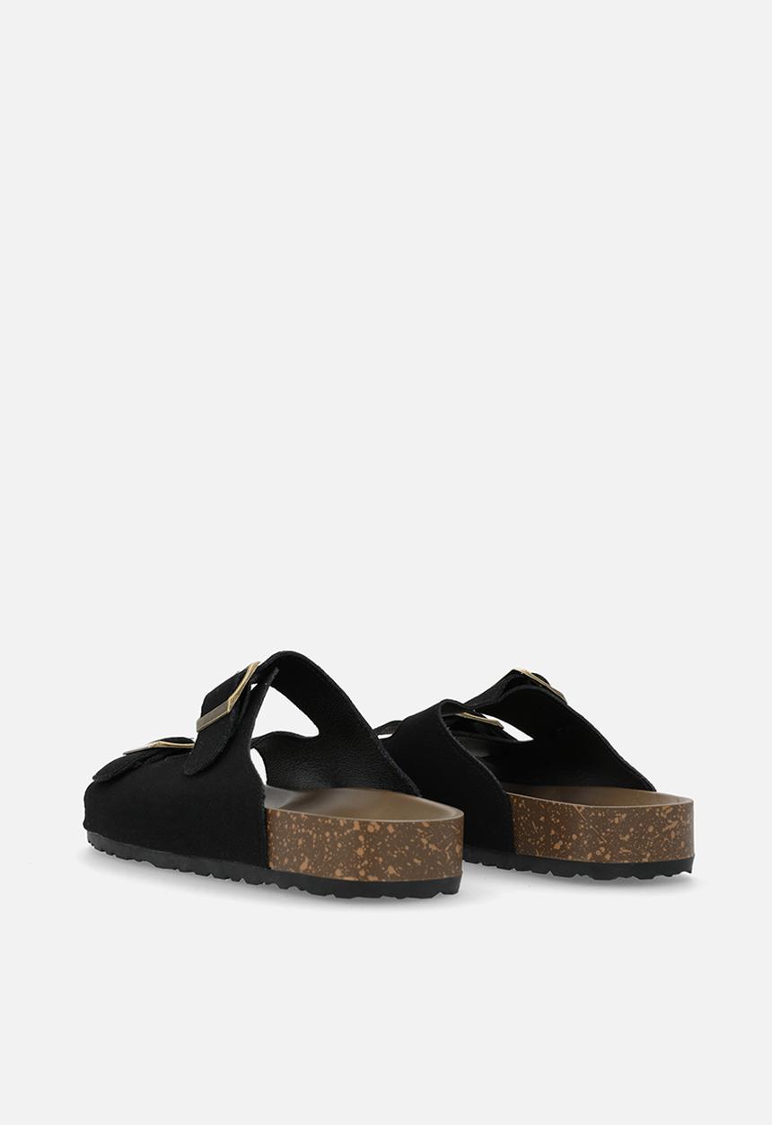 Pop Candy - Double buckle slides - black