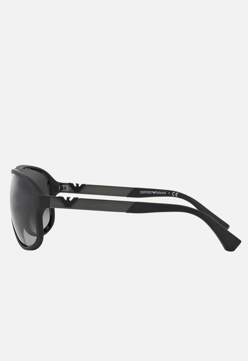 Emporio Armani - Emporio Armani 0ea2134 58 modern sunglasses - matte blue/gunmetal
