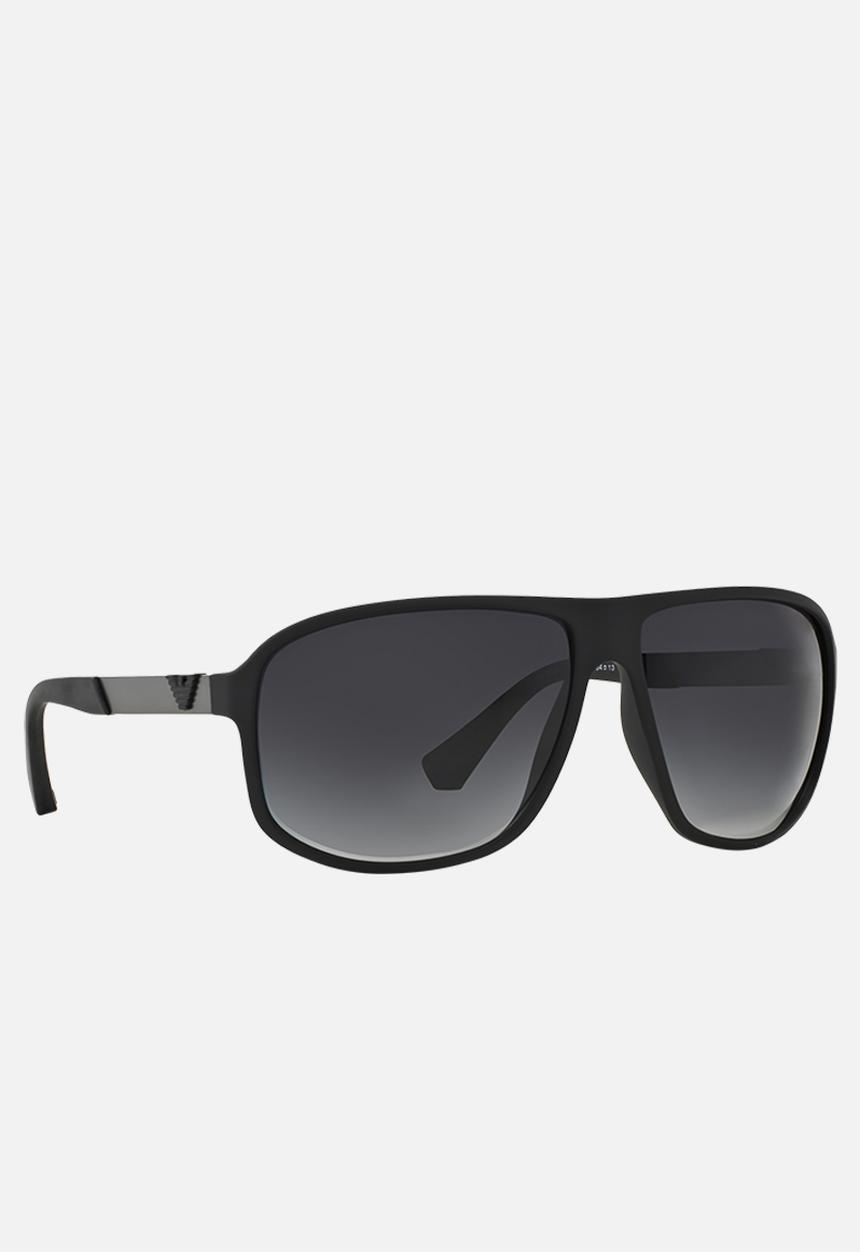 Emporio Armani - Emporio Armani 0ea2134 58 modern sunglasses - matte blue/gunmetal