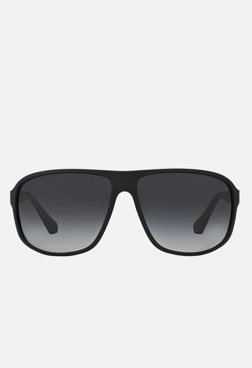 Emporio Armani - Emporio Armani 0ea2134 58 modern sunglasses - matte blue/gunmetal