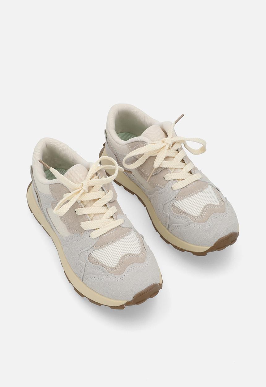 Pop Candy - Lace up sneakers - grey
