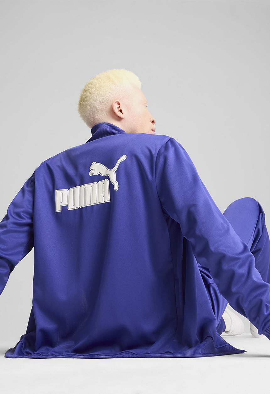 PUMA - Puma sports club poly track jacket - lapis lazuli