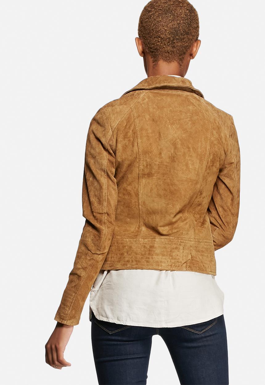 ONLY - Justine Suede Biker Jacket