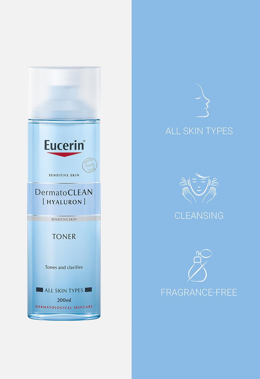 Eucerin - DermatoClean Face Cleansing Toner, for Sensitive Skin, 200ml