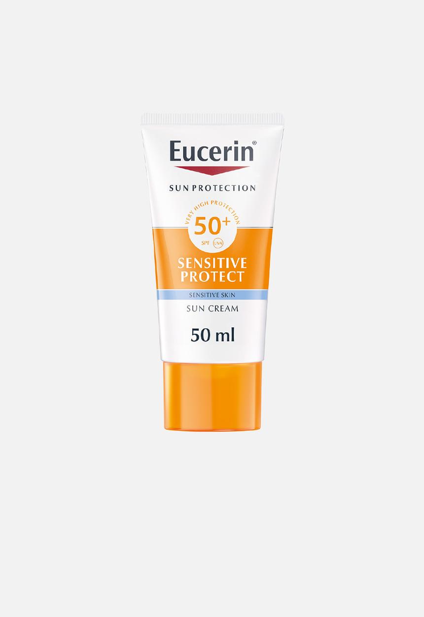 Eucerin - Sun Cream Facial Sunscreen, Sensitive Protect, SPF 50+, 50ml