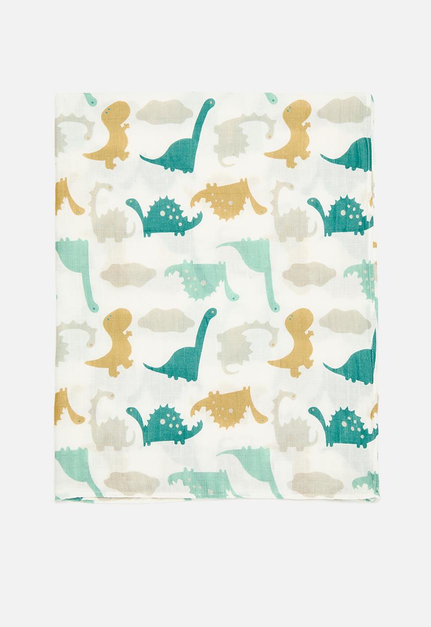 Pop Candy - Dino print blanket - multi