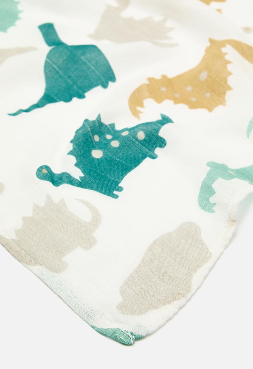 Pop Candy - Dino print blanket - multi