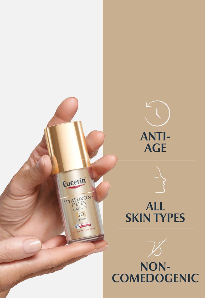 Eucerin - Hyaluron Filler + Elasticity Anti-Age Spots 3D Serum for Face, 50ml