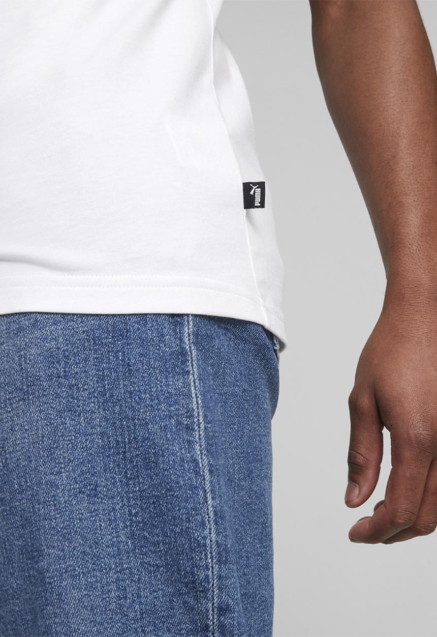 PUMA - Graphics icon tee - puma white