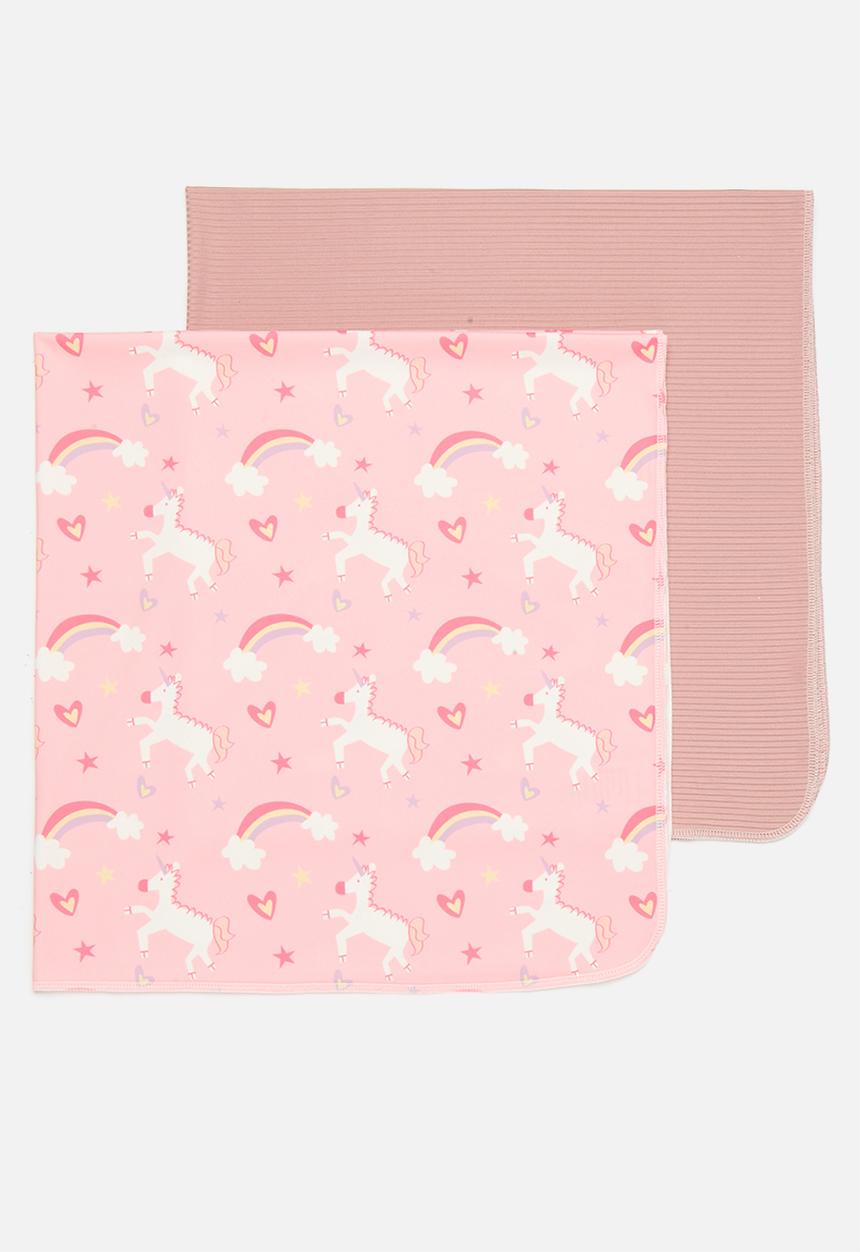 Pop Candy - 2 Pack swaddle blanket - pink