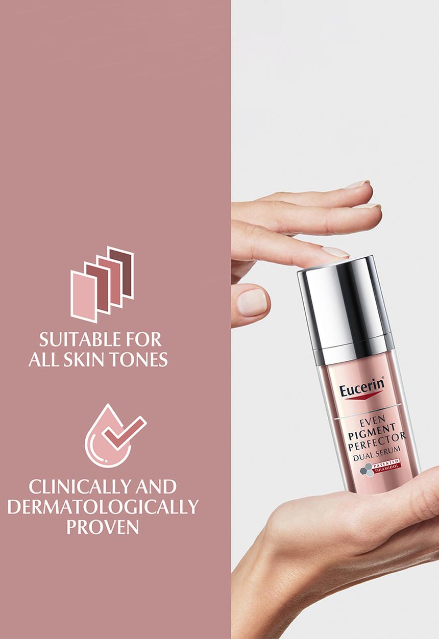 Eucerin - Even Pigment Perfector Dual Face Serum Cream, for Dark Marks, 30ml