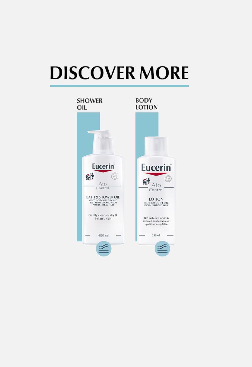 Eucerin - AtopiControl Light Texture Body Balm, for Atopic Skin, 200ml