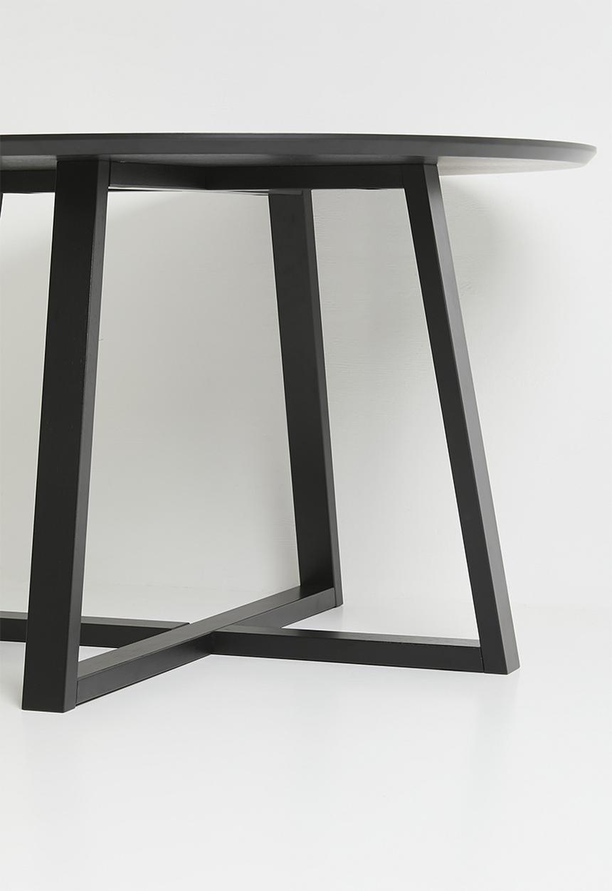 Sixth Floor - Malika dining table - black