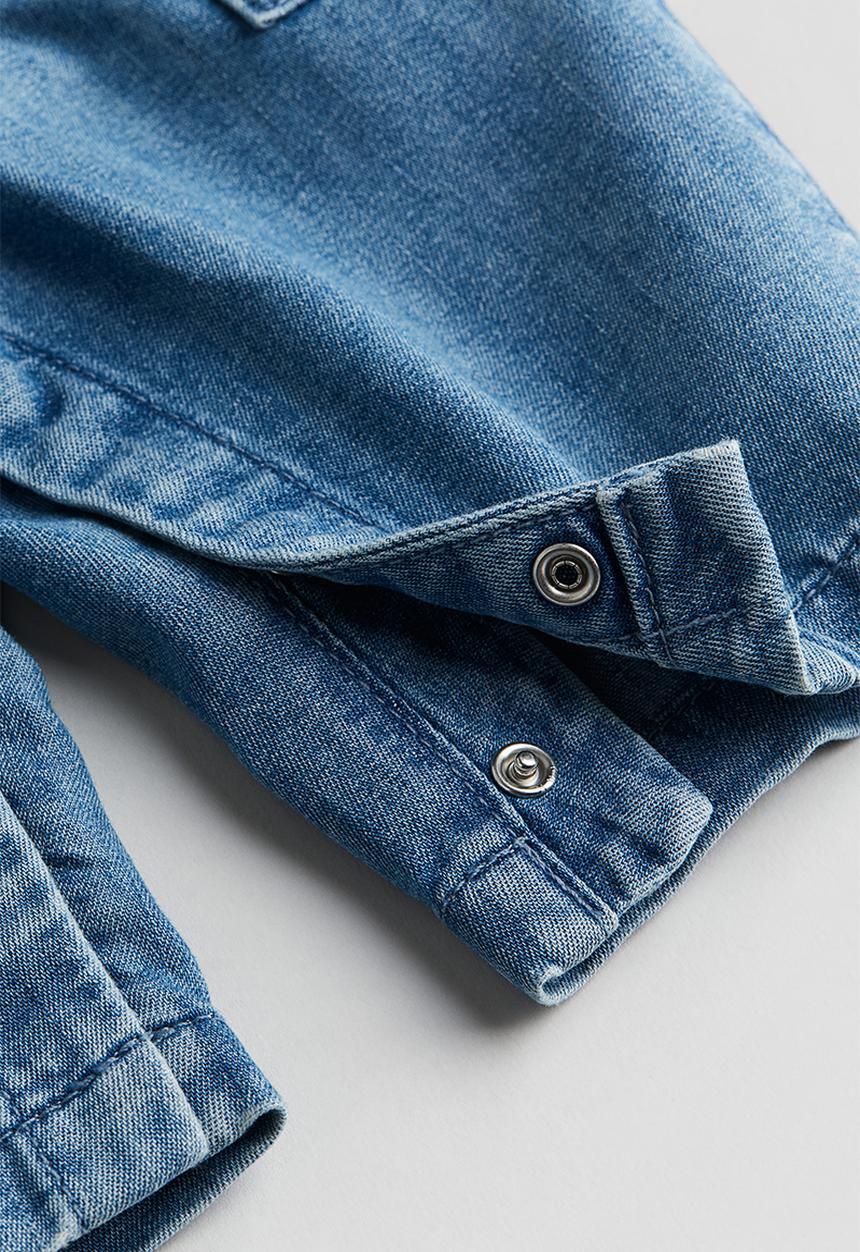 H&M - Denim romper suit - denim blue 