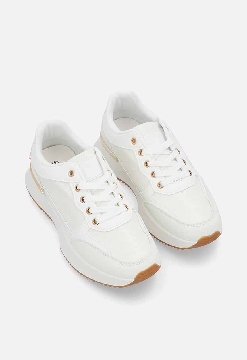 Miss Black - Dorset 3 sneaker - white