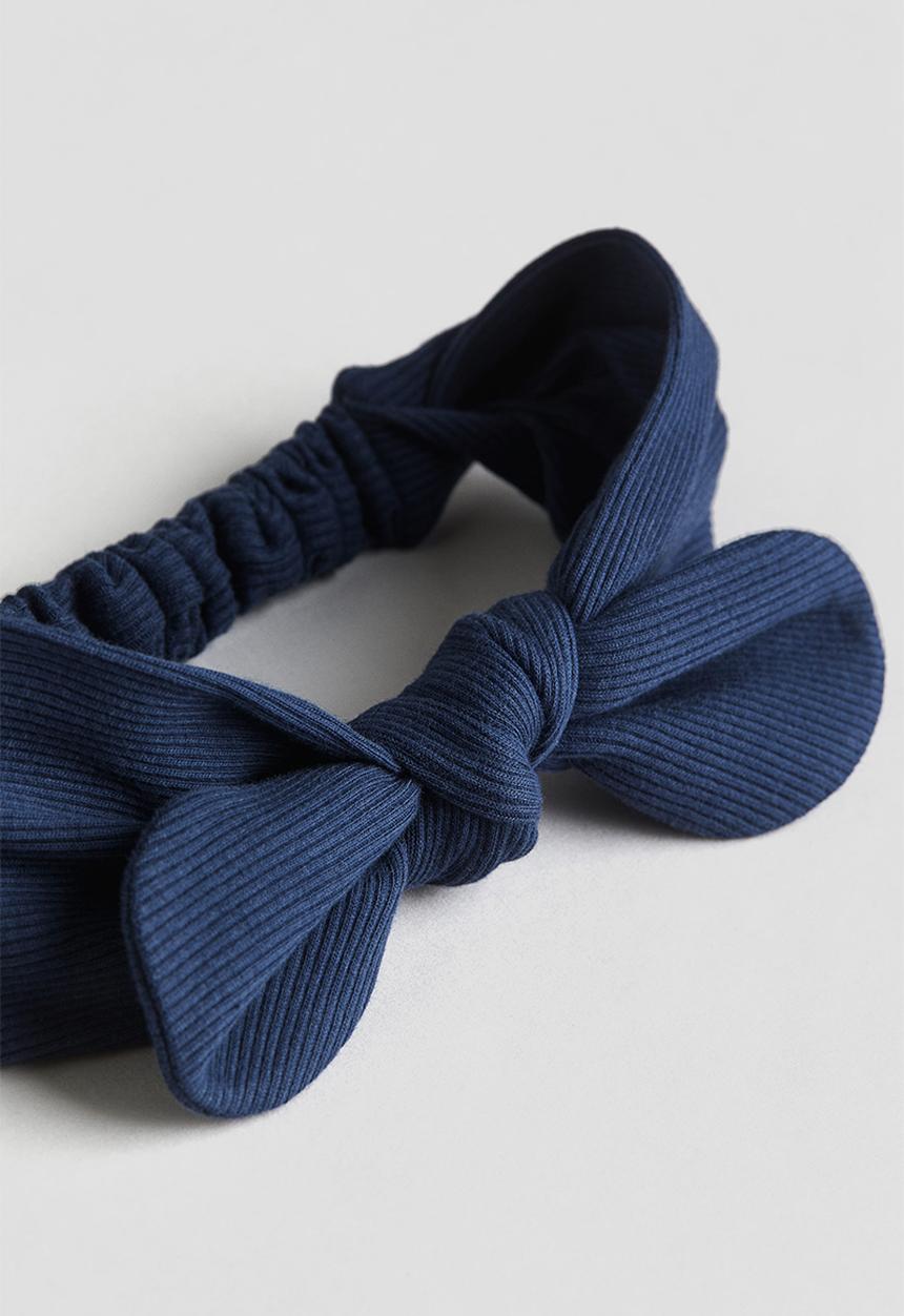 H&M - 3-Piece ribbed set - dark blue strawberry