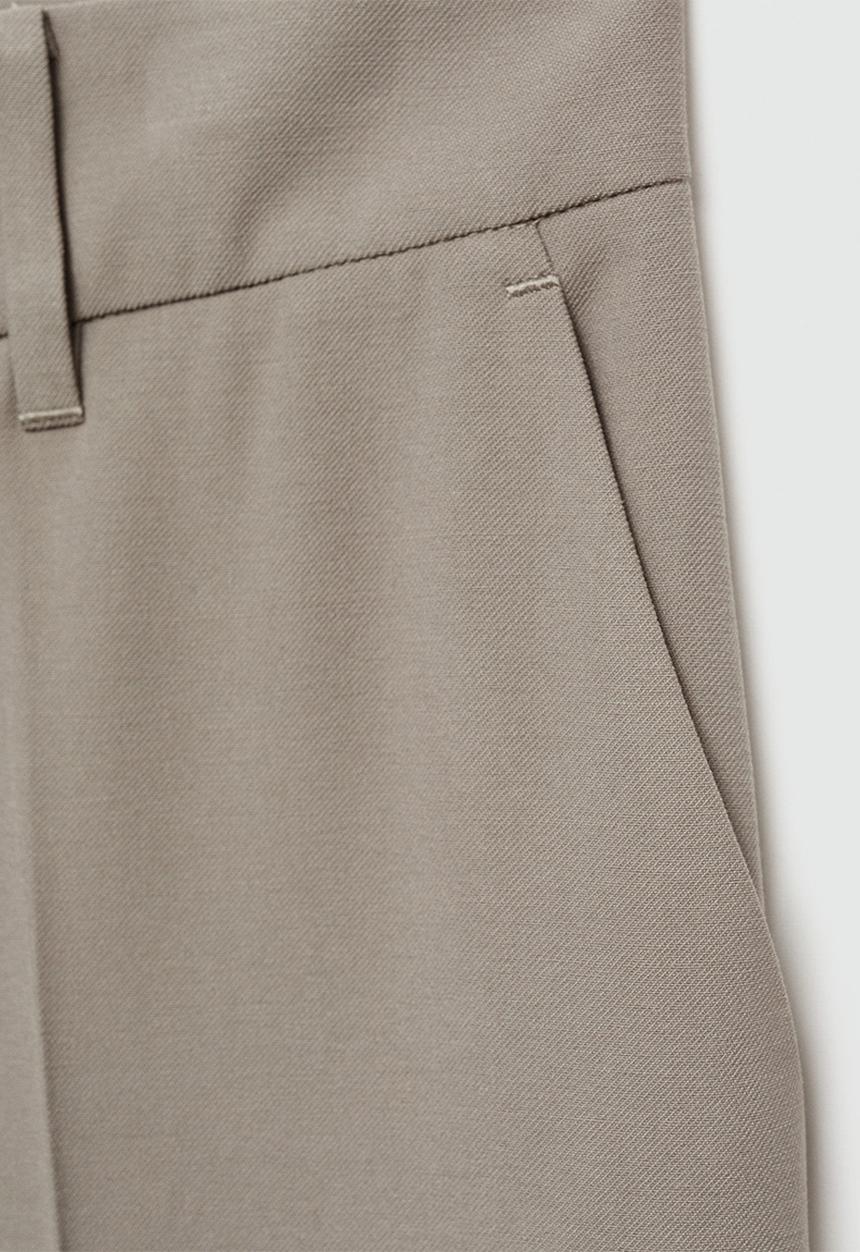 MANGO - Trousers Carlos - Grey