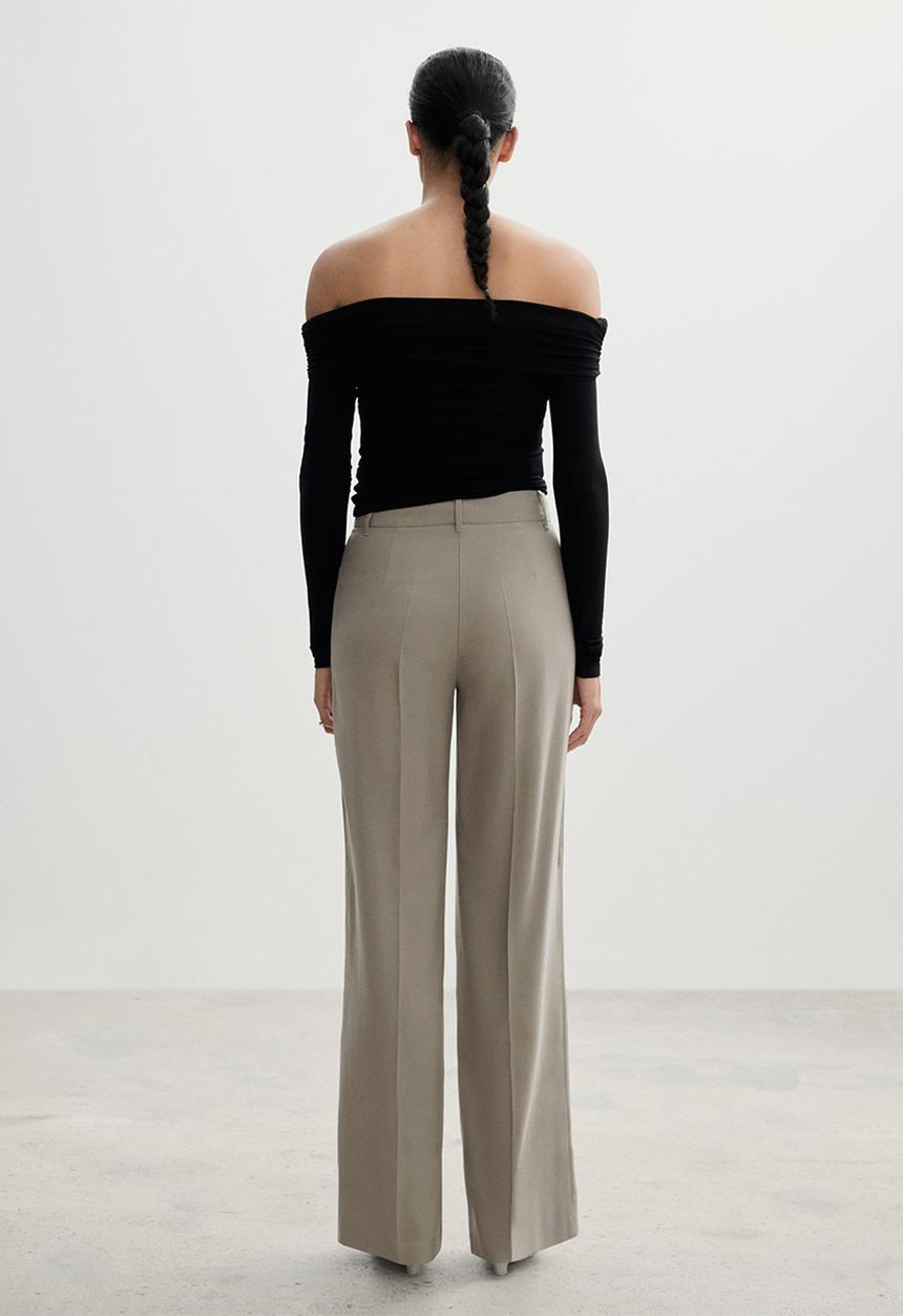 MANGO - Trousers Carlos - Grey