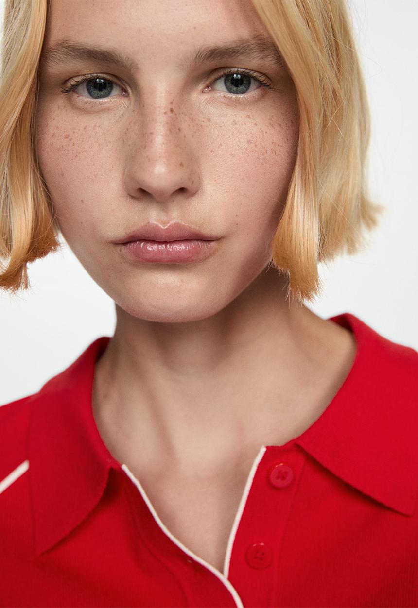 MANGO - Sweater Lotina - Red