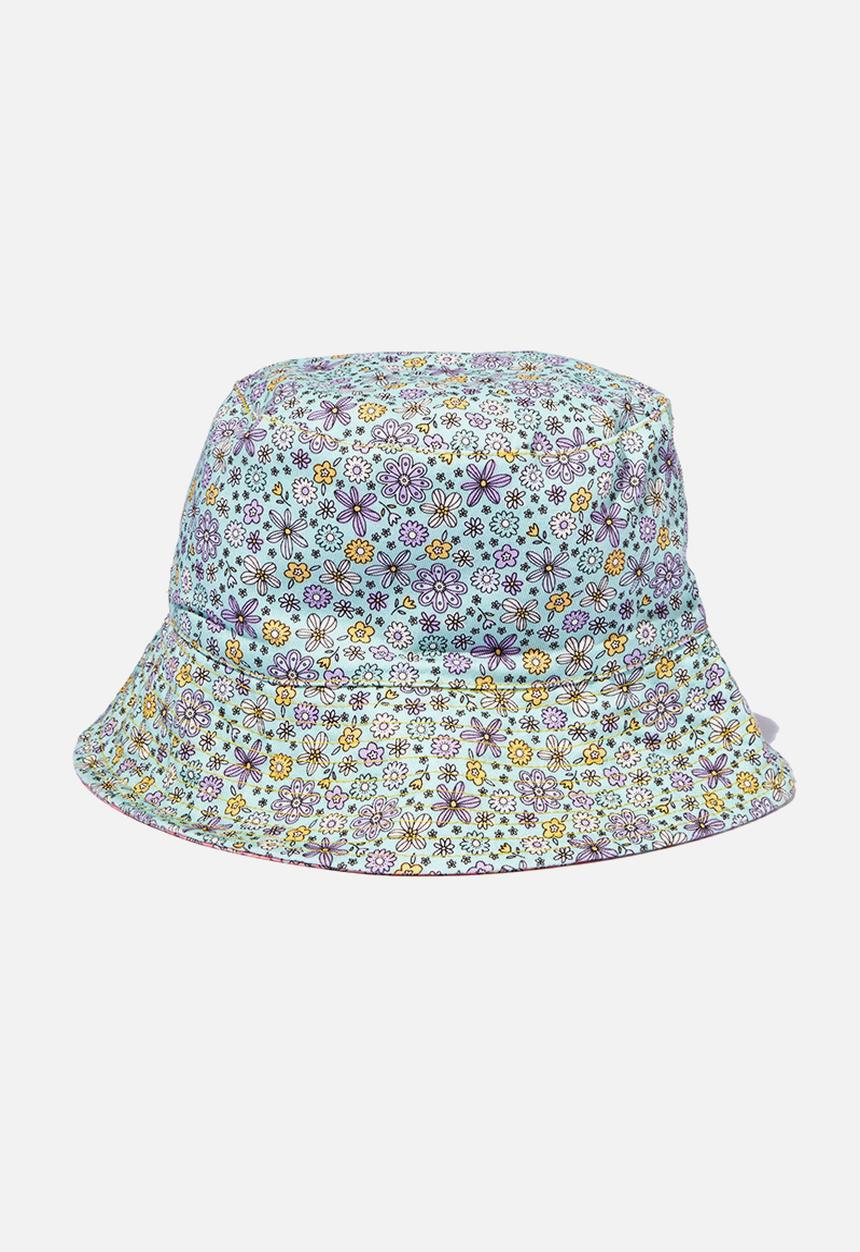 Cotton On - Kids reversible bucket hat - splice/mimi ditsy