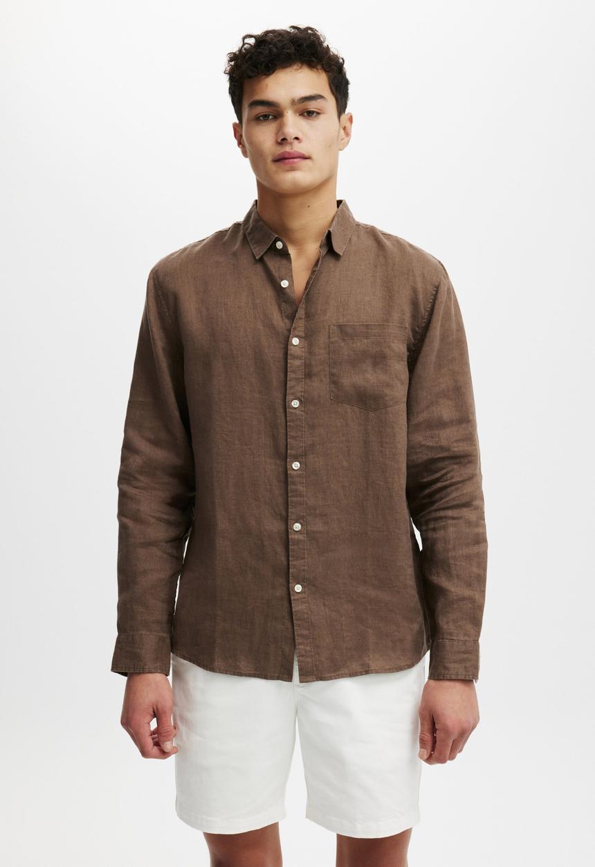Cotton On - Straight chino short - white